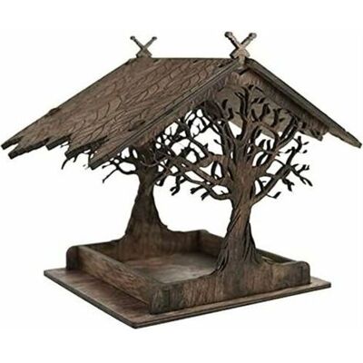 OEM Wetterfestes Vogelhaus Aus Holz – Einfach Zu Befüllen Und Zu Reinigen – Ideal Für Finken, Meisen Und Kolibris OEM Wetterfestes Vogelhaus Aus Holz – Einfach Zu Befüllen Und Zu Reinigen – Ideal Für Finken, Meisen Und Kolibris