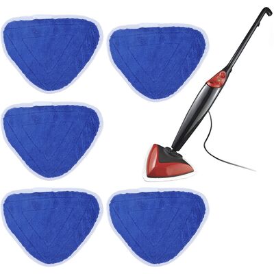 JUTE Packung Mit 5 Ersatz-mikrofasertüchern, Kompatibel Mit Dem Vileda O-cedar Dampfmopp. JUTE Packung Mit 5 Ersatz-mikrofasertüchern, Kompatibel Mit Dem Vileda O-cedar Dampfmopp.