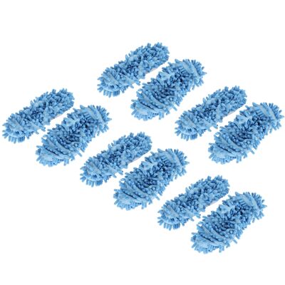 HEAT 10 Chenille-reinigungstücher Für Schuhe, Multifunktions-reinigungstücher, Blaue Bodenwischer, Staubentfernungszubehör HEAT 10 Chenille-reinigungstücher Für Schuhe, Multifunktions-reinigungstücher, Blaue Bodenwischer, Staubentfernungszubehör