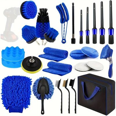 OEM 27-teiliges Wohnmobil-reinigungsset, Reinigungsbürste, Autozubehör, Reinigungsmittel, Badezimmer-reparaturbürste OEM 27-teiliges Wohnmobil-reinigungsset, Reinigungsbürste, Autozubehör, Reinigungsmittel, Badezimmer-reparaturbürste