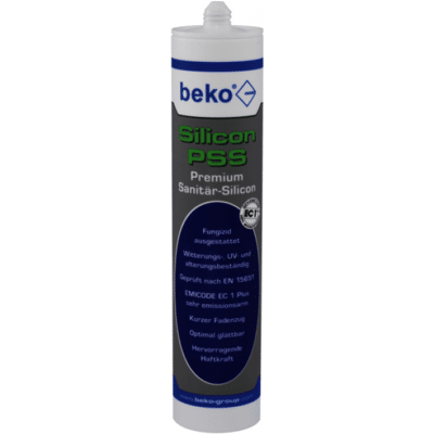 Beko - Silicon Pss 310ml Premium-sanitär-silicon Beko - Silicon Pss 310ml Premium-sanitär-silicon