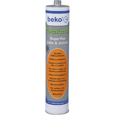 Tackcon Superflex Kleber 310ml Schwarz 2403102 - Beko Tackcon Superflex Kleber 310ml Schwarz 2403102 - Beko