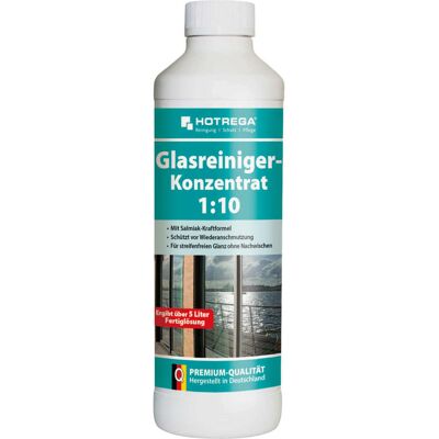 Hotrega Glasreiniger-konzentrat 1:10 500 Ml Hotrega Glasreiniger-konzentrat 1:10 500 Ml