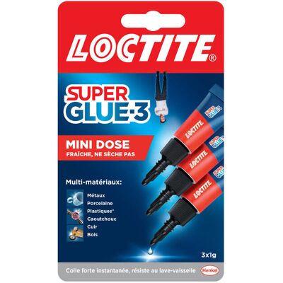 Loctite Superkleber-3 Mini-dosis Blister 3x1g - Superkleber 3 Loctite Superkleber-3 Mini-dosis Blister 3x1g - Superkleber 3