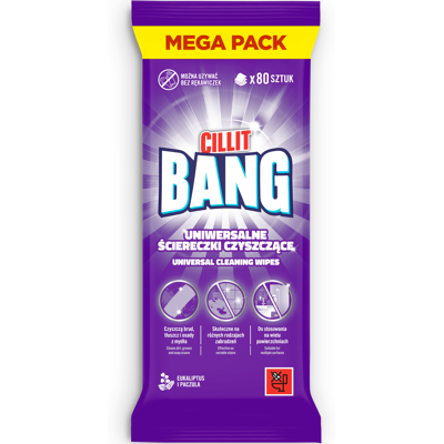 OEM 019885 Cillit Bang Universal-reinigungstücher 80 Stück. OEM 019885 Cillit Bang Universal-reinigungstücher 80 Stück.