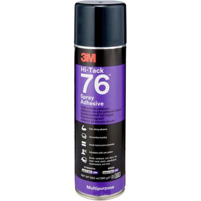 3M SW76 Sprühkleber - 500 ml - Hochfest 3M SW76 Sprühkleber - 500 ml - Hochfest