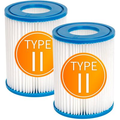 SANS MARQUE Yanban 2 Stück Ersatzfilter Kompatibel Mit Best-way Typ Ii 58094 Aufblasbarer Poolfilter Und Kompatibel Mit Lay-z Spa Whirlpoolfilter, Abmessungen 4,2" X 5,4" SANS MARQUE Yanban 2 Stück Ersatzfilter Kompatibel Mit Best-way Typ Ii 58094 Aufblasbarer Poolfilter Und Kompatibel Mit Lay-z Spa Whirlpoolfilter, Abmessungen 4,2" X 5,4"