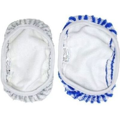 OEM 4 Stück Dampfsauger-reinigungstücher – Waschbare Mikrofaser, Kompatibel Mit Rowenta – Haushaltsreinigung – Grau Und Blau OEM 4 Stück Dampfsauger-reinigungstücher – Waschbare Mikrofaser, Kompatibel Mit Rowenta – Haushaltsreinigung – Grau Und Blau