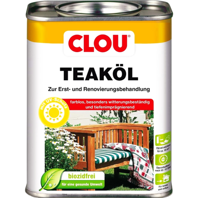 Clou - Holzschutz + Holzpflege - 750ml - Holzöl Clou - Holzschutz + Holzpflege - 750ml - Holzöl