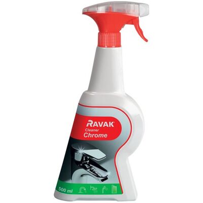 Ravak Cleaner Chrome Reinigungsspray Für Chromoberflächen, Wirksam Gegen Fett Und Kalkablagerungen (x01106) Ravak Cleaner Chrome Reinigungsspray Für Chromoberflächen, Wirksam Gegen Fett Und Kalkablagerungen (x01106)