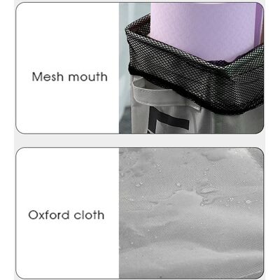 JUTE Oxford Wäschekorb Mit Einem Fach, Aufbewahrungsbox Für Kleidung, Aufbewahrung Für Diverse Gegenstände, Geeignet Für Kleine Schlafzimmer, Dunkelgrau. JUTE Oxford Wäschekorb Mit Einem Fach, Aufbewahrungsbox Für Kleidung, Aufbewahrung Für Diverse Gegenstände, Geeignet Für Kleine Schlafzimmer, Dunkelgrau.
