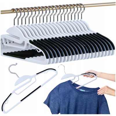 OEM Stabile Premium-kleiderbügel, Rutschfest, Für Kleiderschränke, 20 Stück OEM Stabile Premium-kleiderbügel, Rutschfest, Für Kleiderschränke, 20 Stück