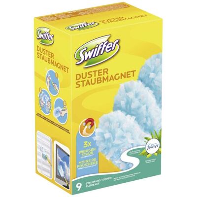 SWIFFER Magnetischer Staubwedel Febreze Duft - Packung mit 9 SWIFFER Magnetischer Staubwedel Febreze Duft - Packung mit 9