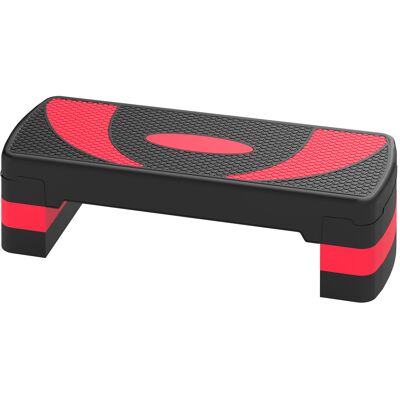OEM Aerobic-stepper, Höhenverstellbar, Für Indoor Und Outdoor, Belastbarkeit Bis 150 Kg, 80 X 31 X 10-20 Cm, Rot OEM Aerobic-stepper, Höhenverstellbar, Für Indoor Und Outdoor, Belastbarkeit Bis 150 Kg, 80 X 31 X 10-20 Cm, Rot