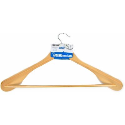 OEM Cintre Bois Naturel Galbé Antiglisse OEM Cintre Bois Naturel Galbé Antiglisse