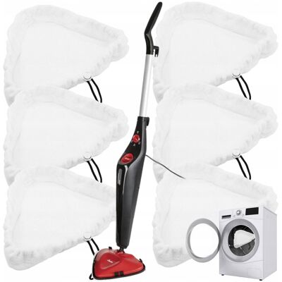 OEM Vileda Dampfmopp-aufsatz, Mikrofaser-einsatz, Plus 6 Stück OEM Vileda Dampfmopp-aufsatz, Mikrofaser-einsatz, Plus 6 Stück