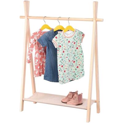MM_UNVERIFIED_BRAND Kinder-kleiderbügel, 80 X 30 X 100 Cm, Holz - Home Styling Collection MM_UNVERIFIED_BRAND Kinder-kleiderbügel, 80 X 30 X 100 Cm, Holz - Home Styling Collection