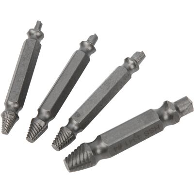 HEAT 3-teiliges Schraubenausdreher-set Mit Ausdrehern Für Beschädigte Schrauben, Schnellbohrer-entferner, Industriebedarf HEAT 3-teiliges Schraubenausdreher-set Mit Ausdrehern Für Beschädigte Schrauben, Schnellbohrer-entferner, Industriebedarf