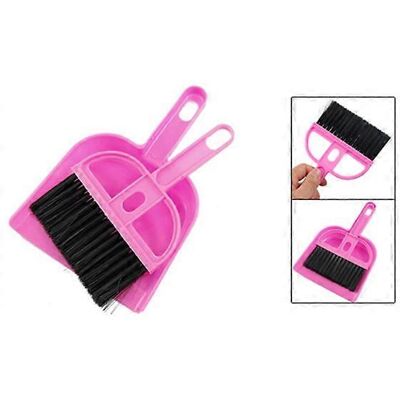 MIXHOME Pink-schwarzes Besen-, Bürsten- Und Kehrschaufel-set Zur Reinigung Von Büro, Wohnung Und Auto MIXHOME Pink-schwarzes Besen-, Bürsten- Und Kehrschaufel-set Zur Reinigung Von Büro, Wohnung Und Auto