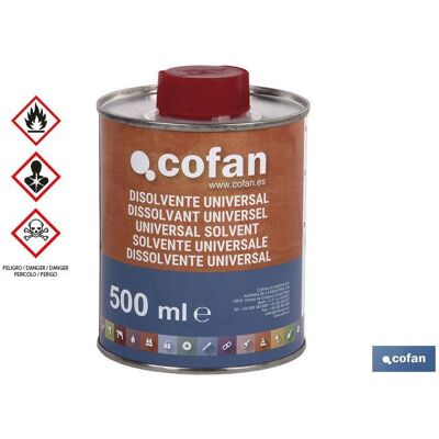 COFAN Universallösungsmittel Für Synthetische Farben 500ml COFAN Universallösungsmittel Für Synthetische Farben 500ml