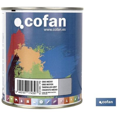 COFAN Synthetischer Emaille (750 Ml) Mittelgrau COFAN Synthetischer Emaille (750 Ml) Mittelgrau