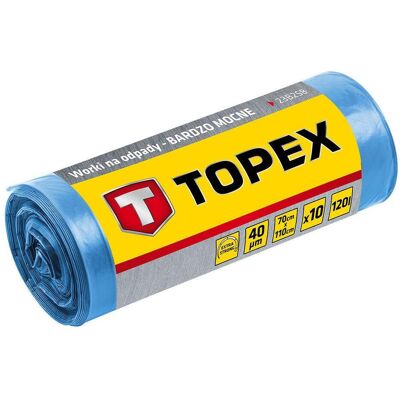 Topex Müllsäcke Ldpe-folie Blau 240l Topex Müllsäcke Ldpe-folie Blau 240l