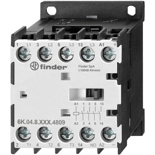 Finder - 6K.04.8.024.4709 Industrierelais 3 Schließer, 1 Öffner 4 kW 24 v/ac 9 a 1 St.