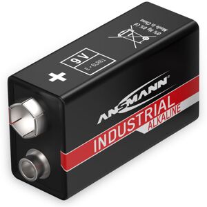 Ansmann 9v-blockbatterie, Industrial, Alkaline, 1 Stück Ansmann 9v-blockbatterie, Industrial, Alkaline, 1 Stück
