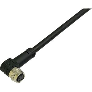 BKL Electronic 2700009 Sensor-/Aktor-Anschlussleitung M8 Kupplung, gewinkelt 2 m, Elektronikkabel + Stecker, Schwarz BKL Electronic 2700009 Sensor-/Aktor-Anschlussleitung M8 Kupplung, gewinkelt 2 m, Elektronikkabel + Stecker, Schwarz