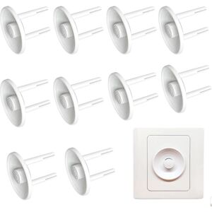 CCYKXA 10 Stück Steckdosensicherungen für Babys, Steckerabdeckungen, Steckdosenschutz für Babys, universelle Steckdosensicherungen für CCYKXA 10 Stück Steckdosensicherungen für Babys, Steckerabdeckungen, Steckdosenschutz für Babys, universelle Steckdosensicherungen für