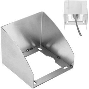 XVX Edelstahl-Schalterabdeckung, 9,3 x 9 cm, wasserdicht, für Außensteckdosen, verdeckter Schutz für Baby-Elektrosteckdosen, für Außenbereich, Badezimmer XVX Edelstahl-Schalterabdeckung, 9,3 x 9 cm, wasserdicht, für Außensteckdosen, verdeckter Schutz für Baby-Elektrosteckdosen, für Außenbereich, Badezimmer