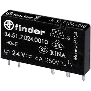 Finder Modell 34.51.7.060.5010 Kompakt PCB-Relais -40°C bis +85°C Finder Modell 34.51.7.060.5010 Kompakt PCB-Relais -40°C bis +85°C