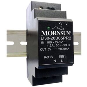 Toolland - Industrielles Din-schienen-netzteil - Einzelausgang - 30 W - 24 V - 1.5 A Toolland - Industrielles Din-schienen-netzteil - Einzelausgang - 30 W - 24 V - 1.5 A