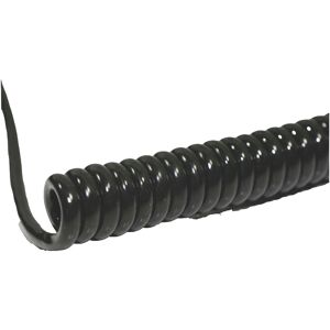 1506201 Spiralkabel Li12y11y 800 Mm / 3200 Mm 6 X 0.08 Mm² Schwarz 1 St. - Bkl Electronic 1506201 Spiralkabel Li12y11y 800 Mm / 3200 Mm 6 X 0.08 Mm² Schwarz 1 St. - Bkl Electronic