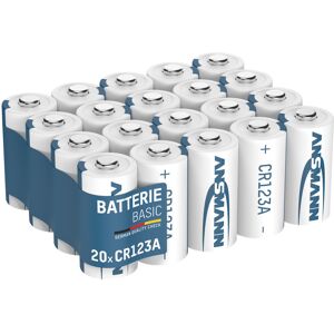 ANSMANN ANS 1520-0024 - Lithium-CR123a / CR17335 Akku Packung mit 20 ANSMANN ANS 1520-0024 - Lithium-CR123a / CR17335 Akku Packung mit 20