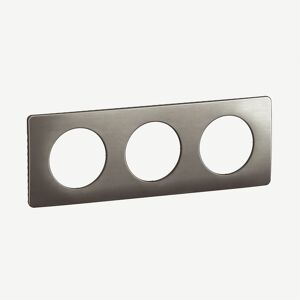 Legrand Cp1803 Céliane-abdeckrahmen Für 3 Geräte – Satinierter Stahl Legrand Cp1803 Céliane-abdeckrahmen Für 3 Geräte – Satinierter Stahl