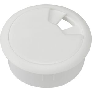 TRU Components Modell 530045 Weiß Arbeitsfläche Kabelmutter TRU Components Modell 530045 Weiß Arbeitsfläche Kabelmutter