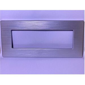 Trade Shop Traesio - Trade Shop - Placca Dynamic 3 4 6m Technologie Satinato Axolut Bticino - Trade Shop Traesio - Trade Shop - Placca Dynamic 3 4 6m Technologie Satinato Axolut Bticino -