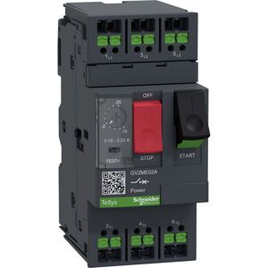 Schneider Electric GV2ME02A - Motor-Schutzschalter - 3-Pol, 0,16-0,25A Schneider Electric GV2ME02A - Motor-Schutzschalter - 3-Pol, 0,16-0,25A