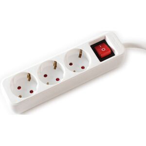 19.99.1076 Steckdosenleiste Mit Schalter Weiß Schutzkontakt 1 St. - Value 19.99.1076 Steckdosenleiste Mit Schalter Weiß Schutzkontakt 1 St. - Value