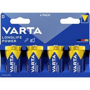 Varta VARTA Longlife Power D Blister 4 Mono (D)-Batterie Alkali-Mangan 1.5 V 4 St. Varta VARTA Longlife Power D Blister 4 Mono (D)-Batterie Alkali-Mangan 1.5 V 4 St.