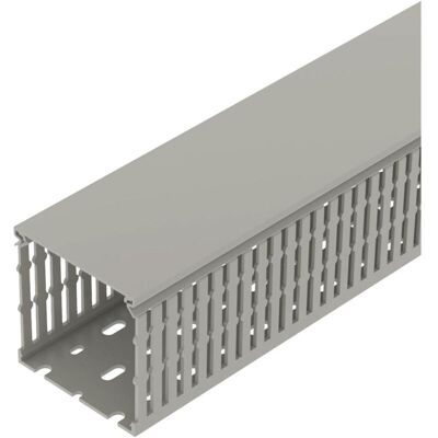 METRA VDK 8080 sgr - 2 Meter Kabelkanal - Selbstverlöschend METRA VDK 8080 sgr - 2 Meter Kabelkanal - Selbstverlöschend