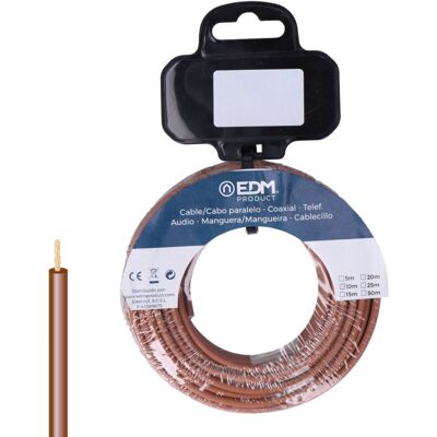 EDM 28467 Braunes flexibles Kabel - Kabel EDM 28467 Braunes flexibles Kabel - Kabel