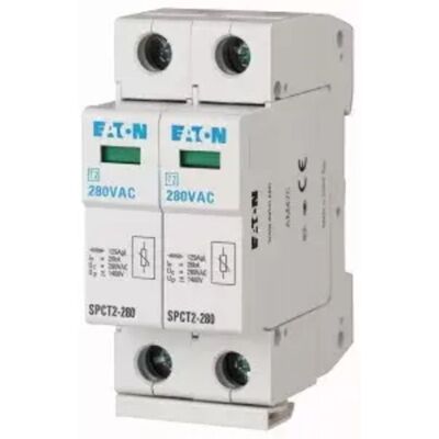 Eaton SPCT2-280/2 Überspannungsableiter - 2P, 280VAC Eaton SPCT2-280/2 Überspannungsableiter - 2P, 280VAC