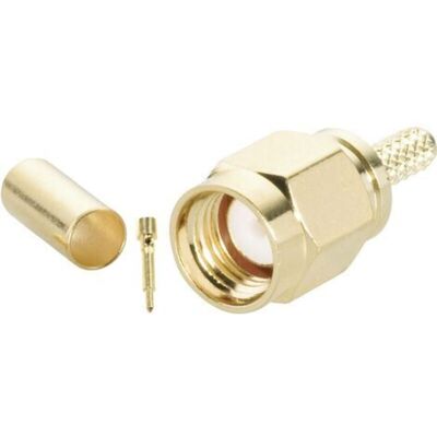 Bkl Electronic - 0409076 0409076 Sma-steckverbinder Stecker, Gerade 50 Ω 1 St. Bkl Electronic - 0409076 0409076 Sma-steckverbinder Stecker, Gerade 50 Ω 1 St.
