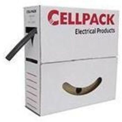 Cellpack - 127066 Schrumpfschlauch Ohne Kleber Grün, Gelb 9.50 Mm 4.80 Mm Schrumpfrate:2:1 10 M Cellpack - 127066 Schrumpfschlauch Ohne Kleber Grün, Gelb 9.50 Mm 4.80 Mm Schrumpfrate:2:1 10 M