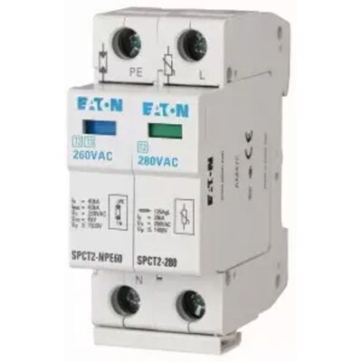 Eaton Überspannungsschutz - 167621 SPCT2-335-1+NPE - Verteilerschrank - 20kA Eaton Überspannungsschutz - 167621 SPCT2-335-1+NPE - Verteilerschrank - 20kA
