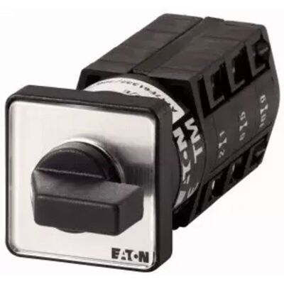 Eaton TM-3-8233/E Drehschalter - 6 Stellungen, 500V, Schwarz Eaton TM-3-8233/E Drehschalter - 6 Stellungen, 500V, Schwarz