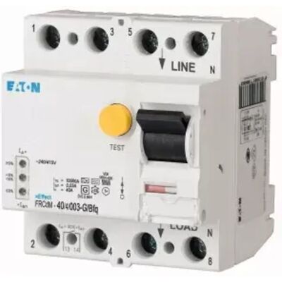 Eaton FRCDM-40/4/003-G/BFQ - FI-Schalter 40A 4p 30mA Eaton FRCDM-40/4/003-G/BFQ - FI-Schalter 40A 4p 30mA