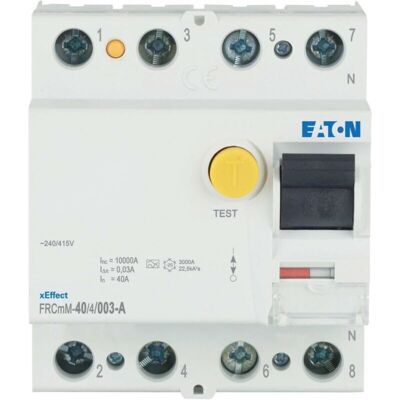 Eaton Y7-170333 Fehlerstromschutzschalter - 4-polig 40A 0,003A Eaton Y7-170333 Fehlerstromschutzschalter - 4-polig 40A 0,003A